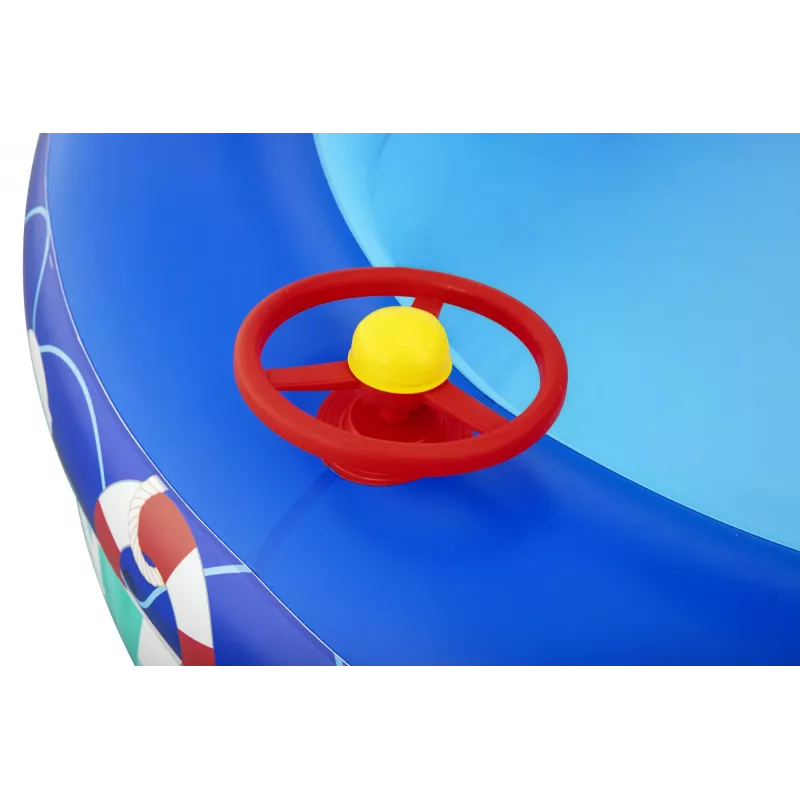 Bestway Sea Captain Inflatable Family Pool with UV Careful Sunshade