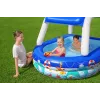Bestway Sea Captain Inflatable Family Pool with UV Careful Sunshade