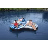 Bestway Hydro-Force Rapid Rider II Double River Tube, Multicolour, Floating tube, Pattern, Boy/Girl, 180 kg, 2 person(s)