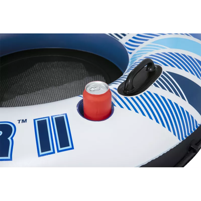 Bestway Hydro-Force Rapid Rider II Double River Tube, Multicolour, Floating tube, Pattern, Boy/Girl, 180 kg, 2 person(s)