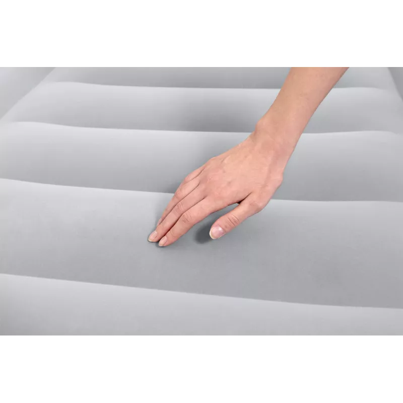 Bestway Tritech Air Mattress Twin with Built-in AC Pump and Antimicrobial Coating 1.91 m x 97 cm x 51 cm