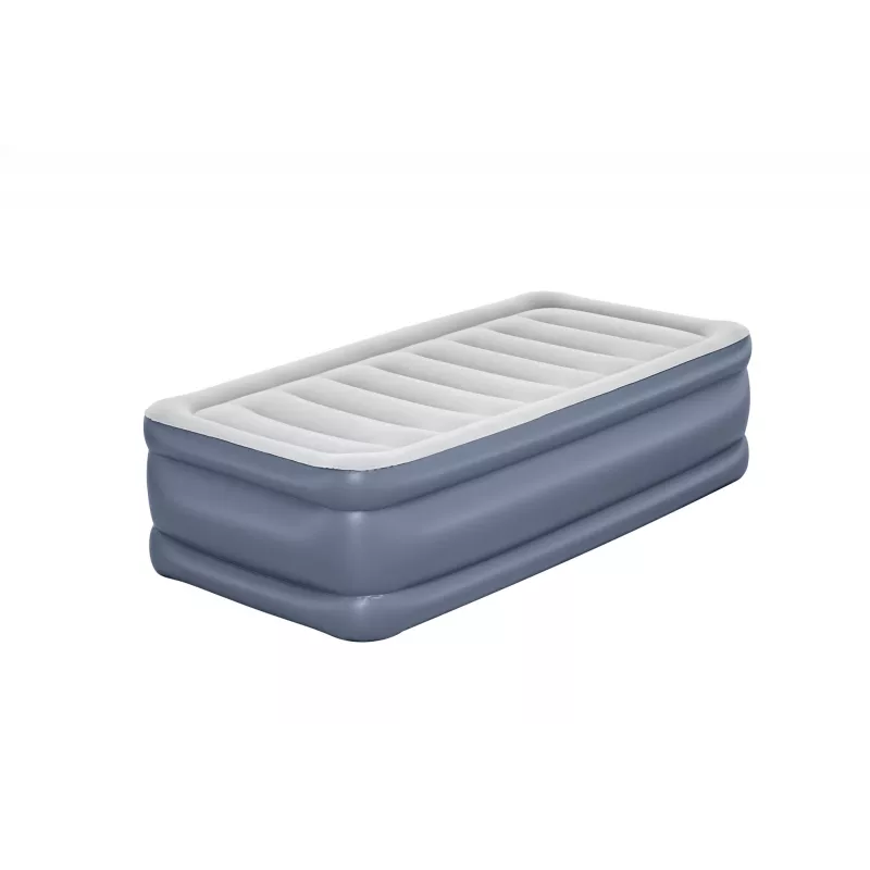 Bestway Tritech Air Mattress Twin with Built-in AC Pump and Antimicrobial Coating 1.91 m x 97 cm x 51 cm