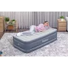 Bestway Tritech Air Mattress Twin with Built-in AC Pump and Antimicrobial Coating 1.91 m x 97 cm x 51 cm