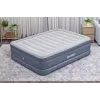 Bestway Tritech Air Mattress Queen with Built-in AC Pump and Antimicrobial Coating 2.03 m x 1.52 m x 51 cm