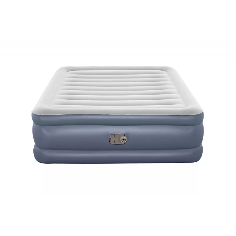 Bestway Tritech Air Mattress Queen with Built-in AC Pump and Antimicrobial Coating 2.03 m x 1.52 m x 51 cm
