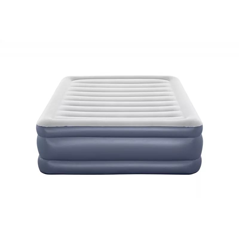Bestway Tritech Air Mattress Queen with Built-in AC Pump and Antimicrobial Coating 2.03 m x 1.52 m x 51 cm
