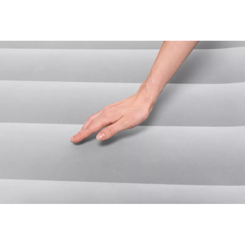 Bestway Tritech SleekFlow Headboard Air Mattress Queen with Built-in AC Pump and Antimicrobial Coating 2.26 m x 1.52 m x 84 cm