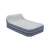 Bestway Tritech SleekFlow Headboard Air Mattress Queen with Built-in AC Pump and Antimicrobial Coating 2.26 m x 1.52 m x 84 cm