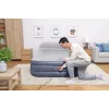 Bestway Tritech SleekFlow Headboard Air Mattress Queen with Built-in AC Pump and Antimicrobial Coating 2.26 m x 1.52 m x 84 cm