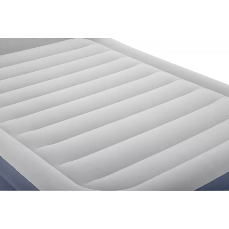 Bestway Tritech SleekFlow Headboard Air Mattress Queen with Built-in AC Pump and Antimicrobial Coating 2.26 m x 1.52 m x 84 cm