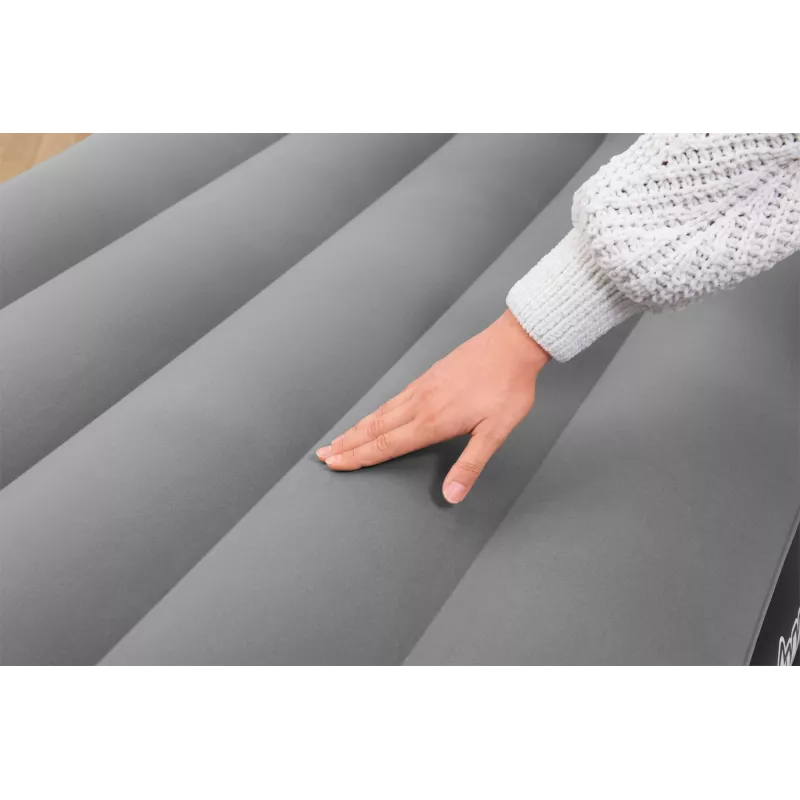 Bestway Tritech Air Mattress Twin with Built-in AC Pump and Antimicrobial Coating 1.91 m x 97 cm x 46 cm