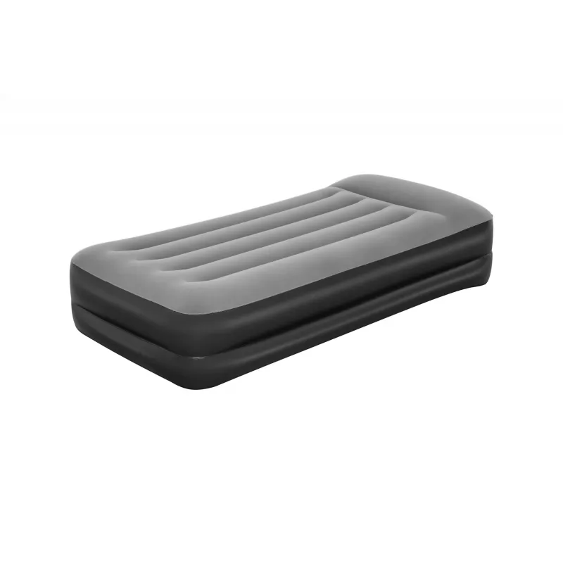 Bestway Tritech Air Mattress Twin with Built-in AC Pump and Antimicrobial Coating 1.91 m x 97 cm x 46 cm