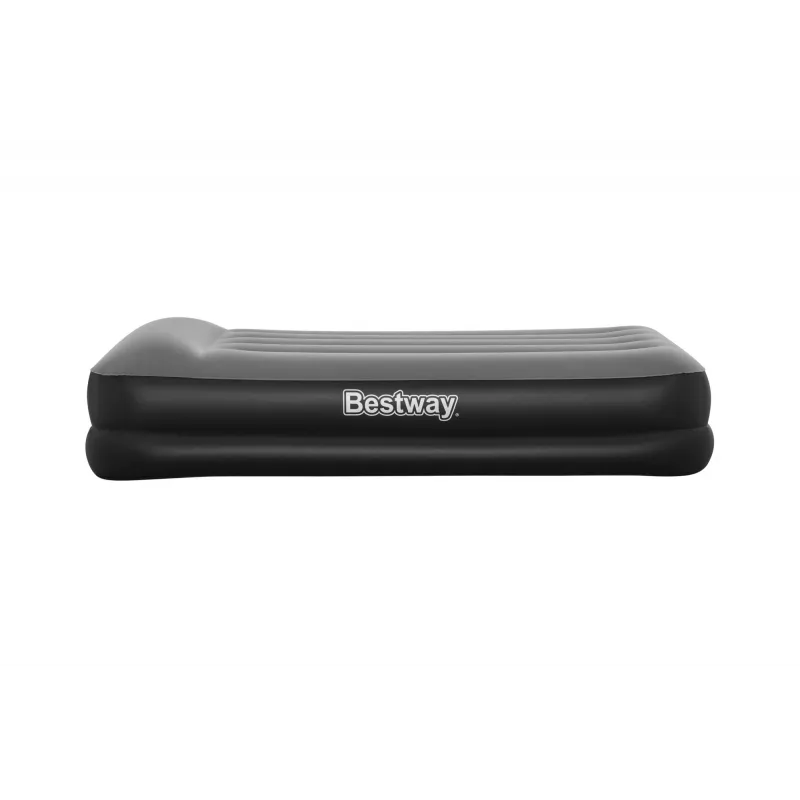 Bestway Tritech Air Mattress Twin with Built-in AC Pump and Antimicrobial Coating 1.91 m x 97 cm x 46 cm