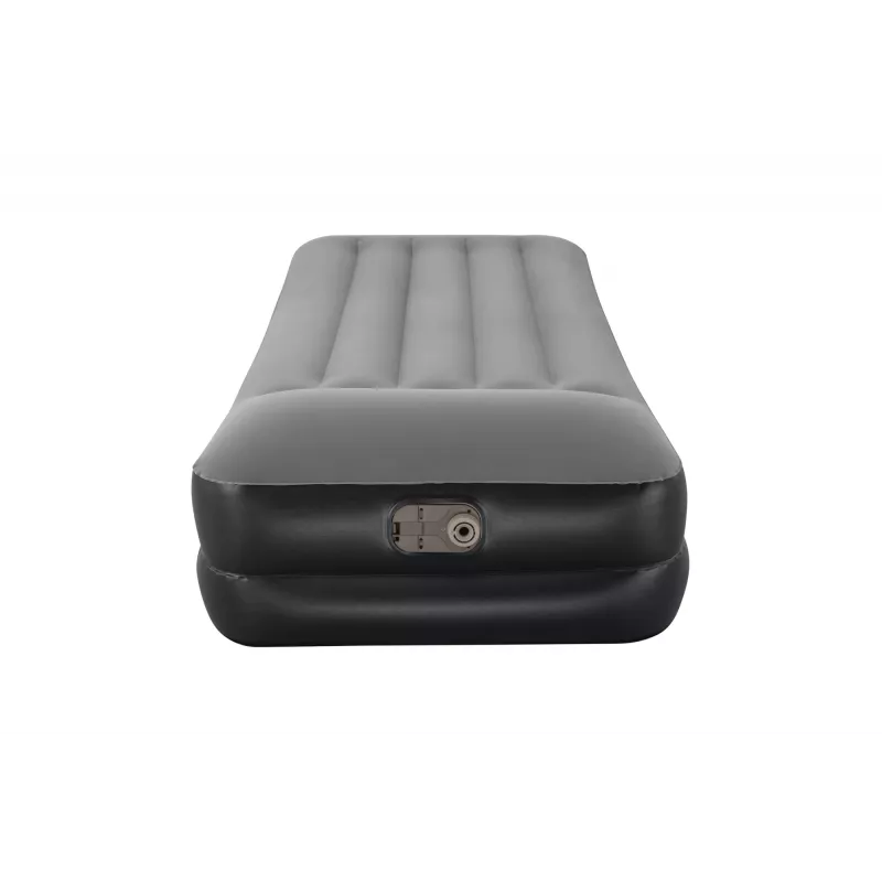 Bestway Tritech Air Mattress Twin with Built-in AC Pump and Antimicrobial Coating 1.91 m x 97 cm x 46 cm
