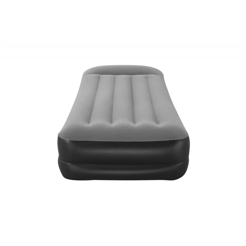 Bestway Tritech Air Mattress Twin with Built-in AC Pump and Antimicrobial Coating 1.91 m x 97 cm x 46 cm