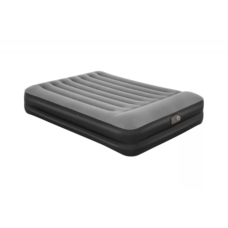 Bestway Tritech Air Mattress Queen with Built-in AC Pump and Antimicrobial Coating 2.03 m x 1.52 m x 46 cm