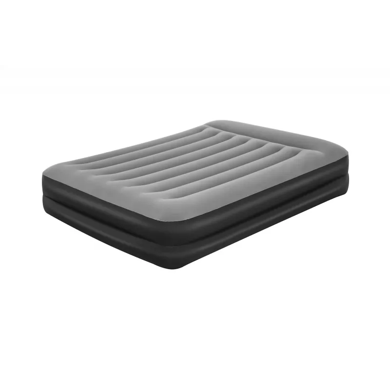 Bestway Tritech Air Mattress Queen with Built-in AC Pump and Antimicrobial Coating 2.03 m x 1.52 m x 46 cm