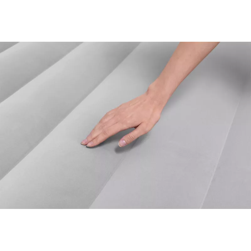 Bestway Tritech Air Mattress Queen with Built-in AC Pump and Antimicrobial Coating 2.03 m x 1.52 m x 46 cm