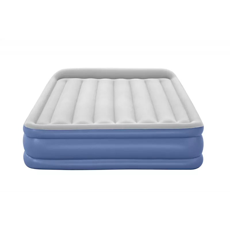 Bestway Tritech Air Mattress Queen with Built-in AC Pump and Antimicrobial Coating 2.03 m x 1.52 m x 46 cm