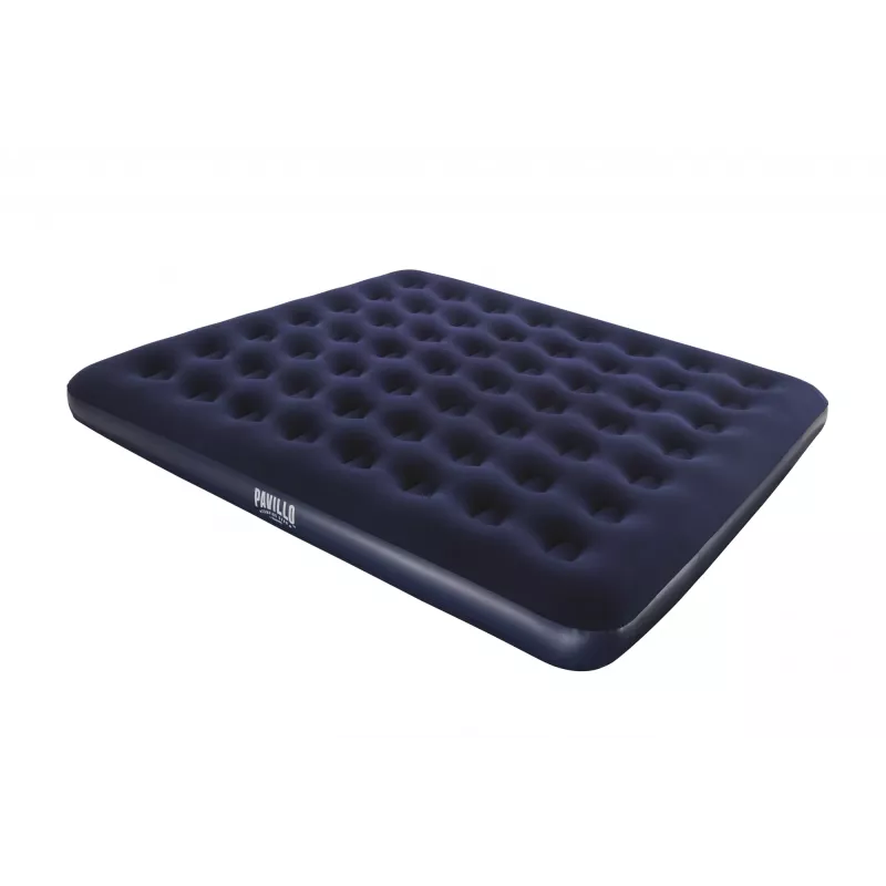 Bestway Flocked Airbed - King - 2.03m x 1.83m x 22cm, Double mattress
