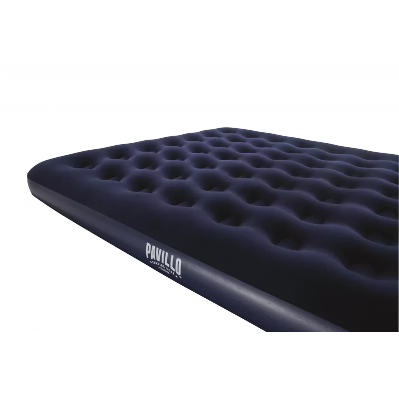 Bestway Flocked Airbed - King - 2.03m x 1.83m x 22cm, Double mattress