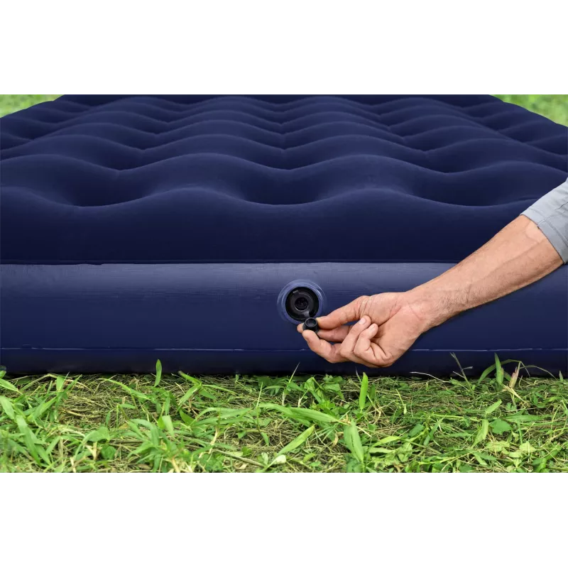Bestway Air Mattress Full with Built-in Foot Pump 1.91 m x 1.37 m x 28 cm