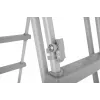 Bestway Flip & Lock Above Ground Pool Ladder 1.07 m, Ladder, Grey, Metal, 150 kg, 3 steps, 107 cm