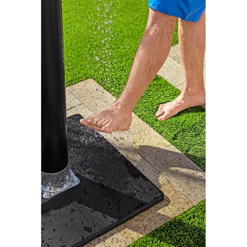Bestway SolarFlow 8 L Outdoor Shower, Freestanding, Black, Stainless steel, 8 L, EN1112, 500 mm, 500 mm