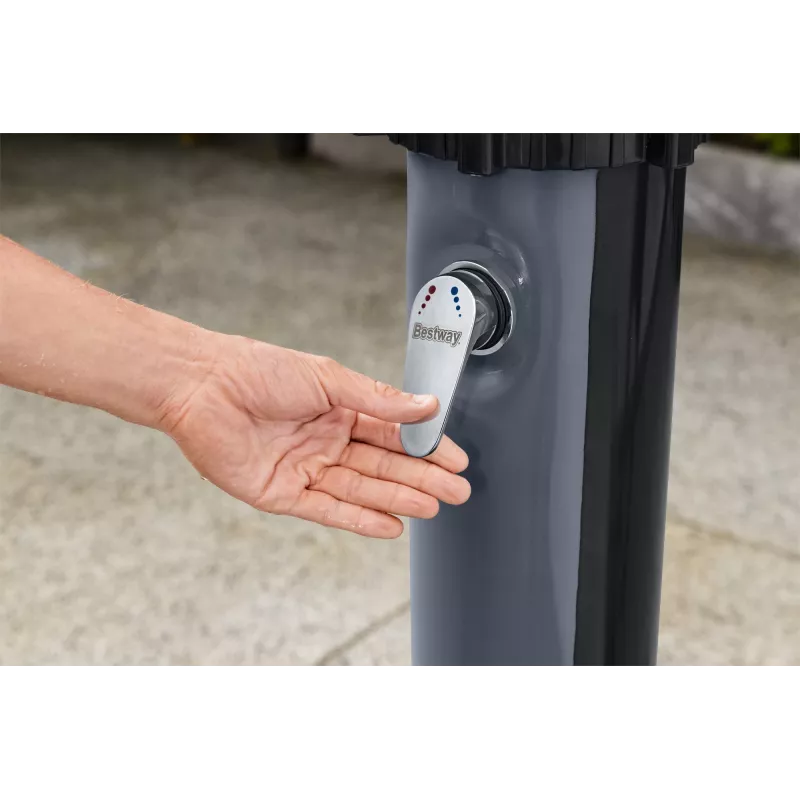 Bestway SolarFlow 35 L Outdoor Shower, Freestanding, Black, 35 L, EN1112, 620 mm, 620 mm