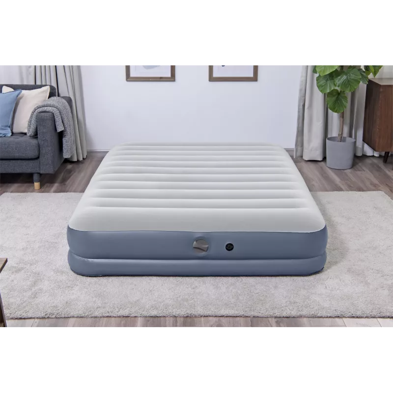 Bestway Tritech Air Mattress Queen with Rechargeable Pump 2.03 m x 1.52 m x 36 cm