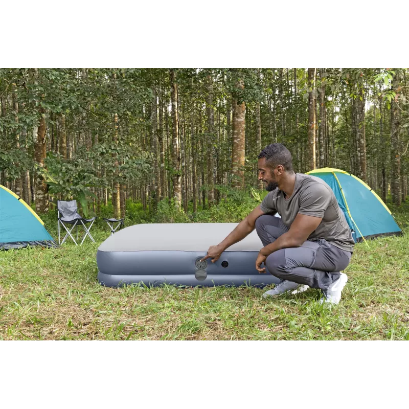 Bestway Tritech Air Mattress Queen with Rechargeable Pump 2.03 m x 1.52 m x 36 cm