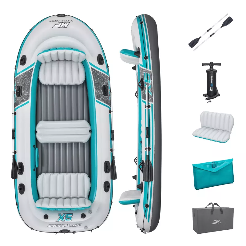 Bestway Hydro-Force Adventure Elite X5 Inflatable Raft Set 3.64 m