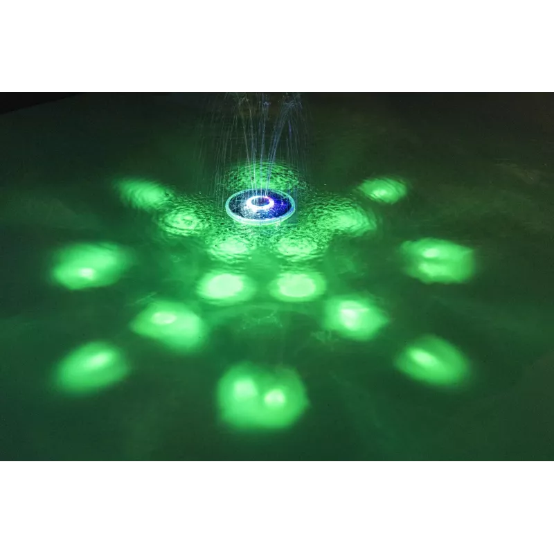 Bestway FloatBright Solar LED Pool Fountain, Pool fountain, ABS, Polyethylene terephthalate (PET), Stainless steel, EMC/EN60598/EN60335, Battery, 5 V, 182 mm