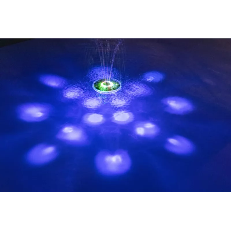 Bestway FloatBright Solar LED Pool Fountain, Pool fountain, ABS, Polyethylene terephthalate (PET), Stainless steel, EMC/EN60598/EN60335, Battery, 5 V, 182 mm