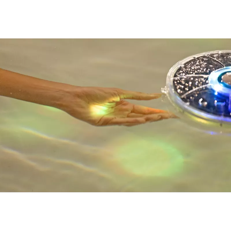 Bestway FloatBright Solar LED Pool Fountain, Pool fountain, ABS, Polyethylene terephthalate (PET), Stainless steel, EMC/EN60598/EN60335, Battery, 5 V, 182 mm