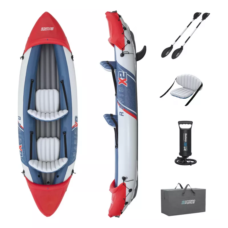 Bestway Hydro Force Rapid X2 Inflatable 2-Person Kayak Set 3.21 m