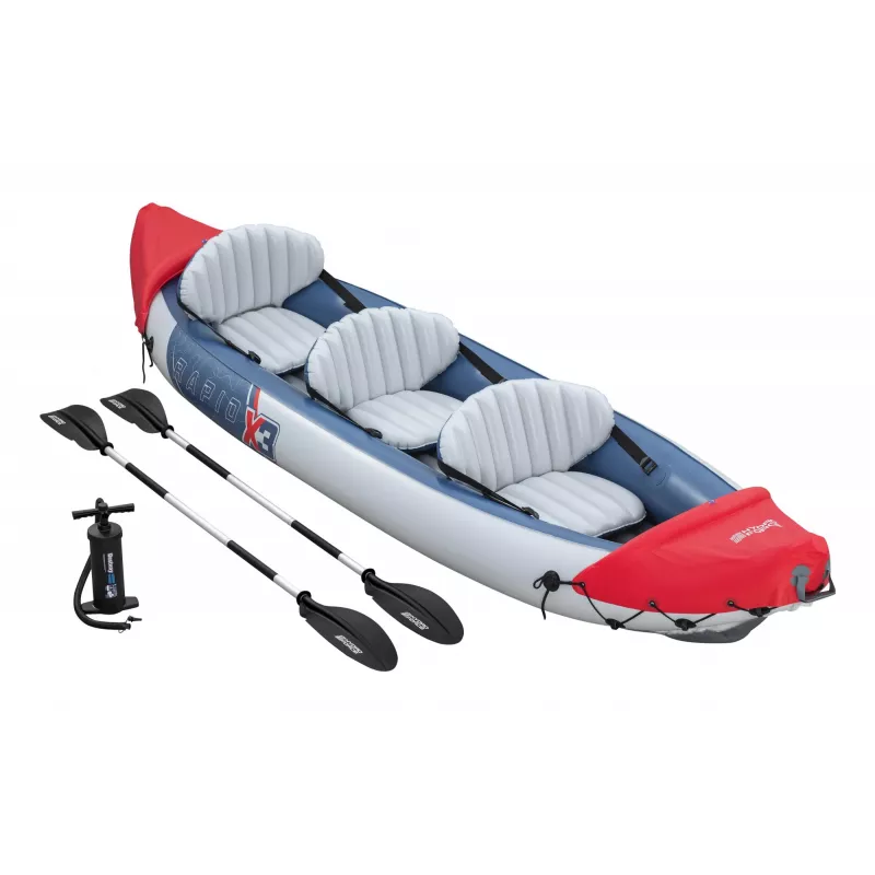 Bestway Hydro Force Rapid X3 Inflatable 3-Person Kayak Set 3.81 m