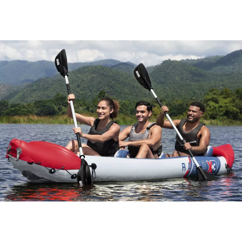 Bestway Hydro Force Rapid X3 Inflatable 3-Person Kayak Set 3.81 m