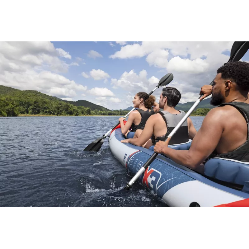 Bestway Hydro Force Rapid X3 Inflatable 3-Person Kayak Set 3.81 m