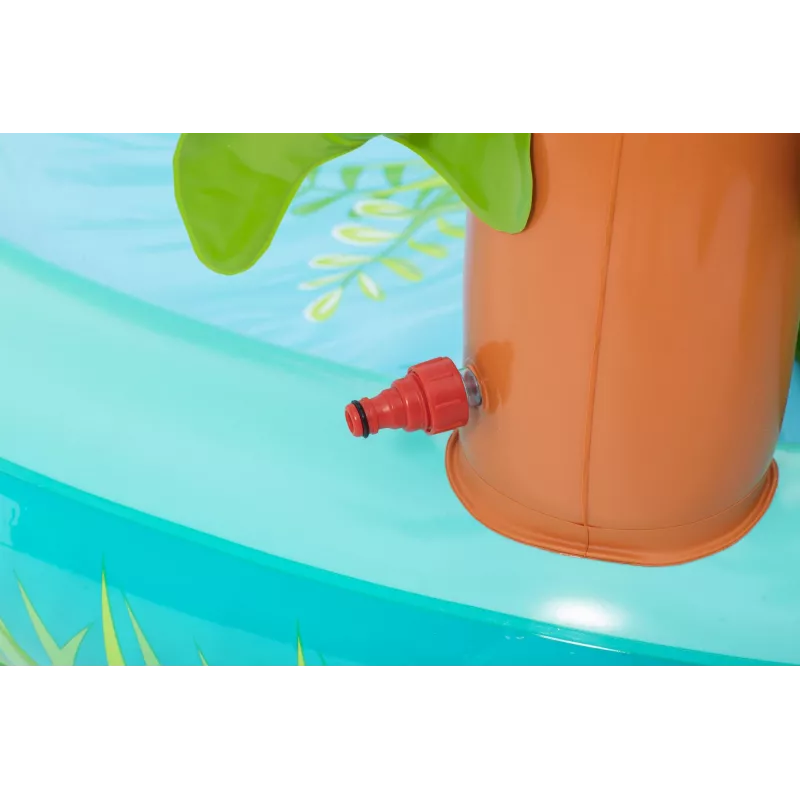 Bestway Crocodile Cove Kids Inflatable Water Play Center and Pool 2.24 m x 1.81 m x 72 cm