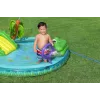 Bestway Crocodile Cove Kids Inflatable Water Play Center and Pool 2.24 m x 1.81 m x 72 cm