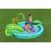 Bestway Crocodile Cove Kids Inflatable Water Play Center and Pool 2.24 m x 1.81 m x 72 cm