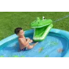 Bestway Crocodile Cove Kids Inflatable Water Play Center and Pool 2.24 m x 1.81 m x 72 cm