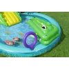 Bestway Crocodile Cove Kids Inflatable Water Play Center and Pool 2.24 m x 1.81 m x 72 cm