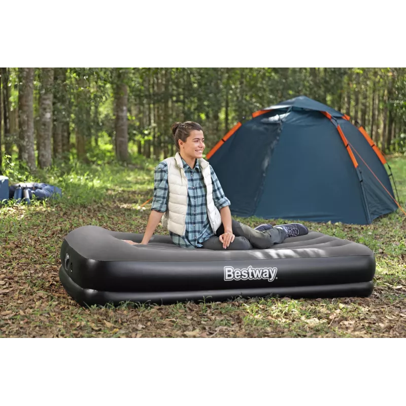 Bestway Tritech Twin Air Mattress with Built-in USB Pump 1.91 m x 97 cm x 36 cm