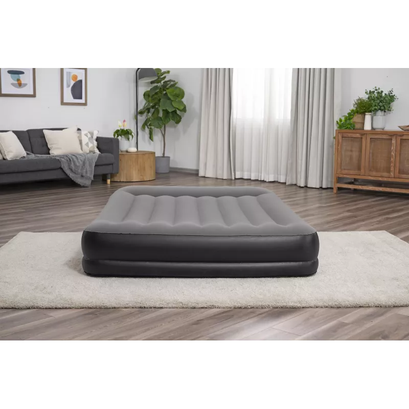 Bestway Tritech Queen Air Mattress with Built-in USB Pump 2.03 m x 1.52 m x 36 cm