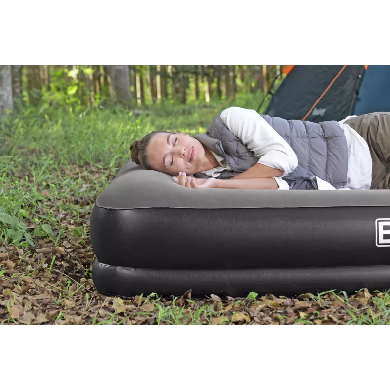 Bestway Tritech Queen Air Mattress with Built-in USB Pump 2.03 m x 1.52 m x 36 cm