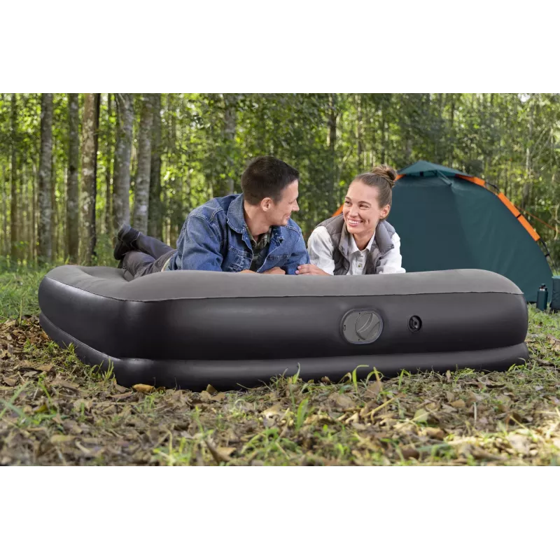 Bestway Tritech Queen Air Mattress with Built-in USB Pump 2.03 m x 1.52 m x 36 cm