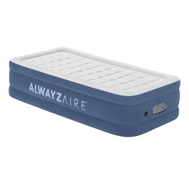 Bestway AlwayzAire Twin Air Mattress with Built-in Dual Pump 1.91 m x 97 cm x 46 cm