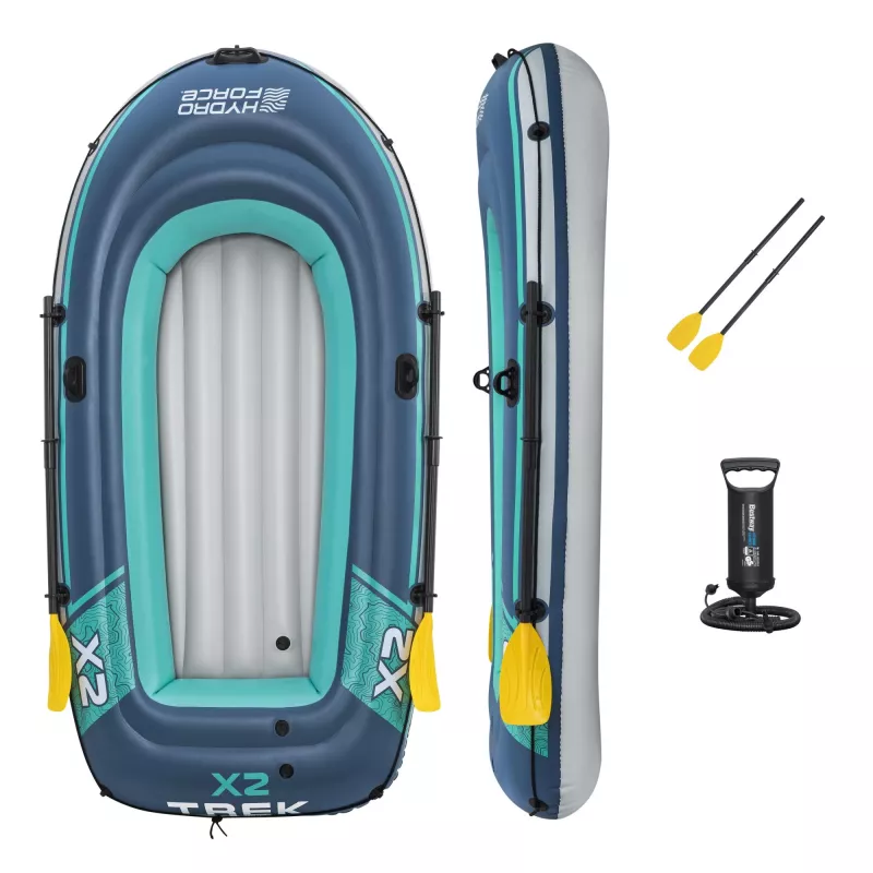 Bestway Hydro Force Trek X2 Inflatable 2-Person Raft Set 2.32 m